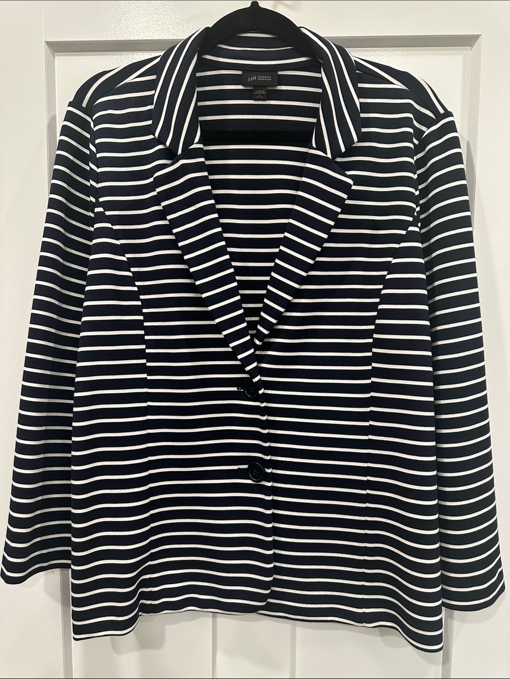 J. Jill Wearever Collection Seamed Blazer, Petite Large